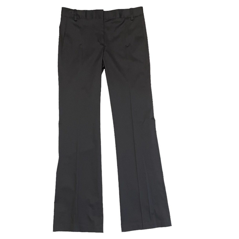 BCBGMaxAzria "Carla" Slim Flare Dress Gray Pants Size 8